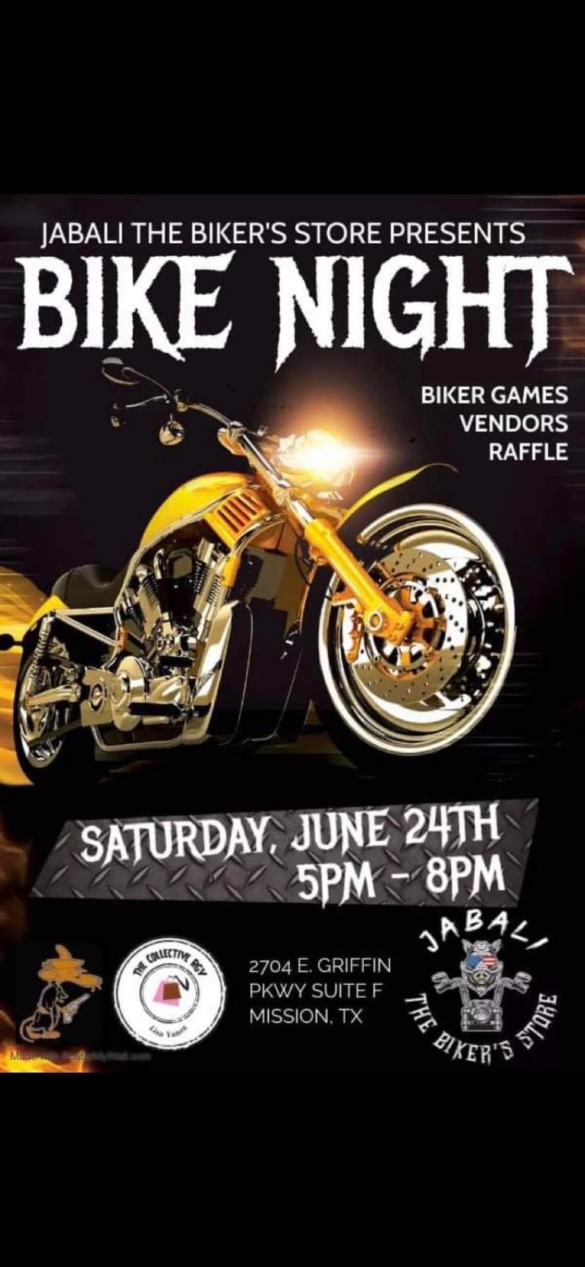 Jabali the biker store presents - BIke Night!