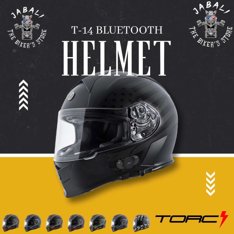 T 14 Bluetooth Torc Helmet