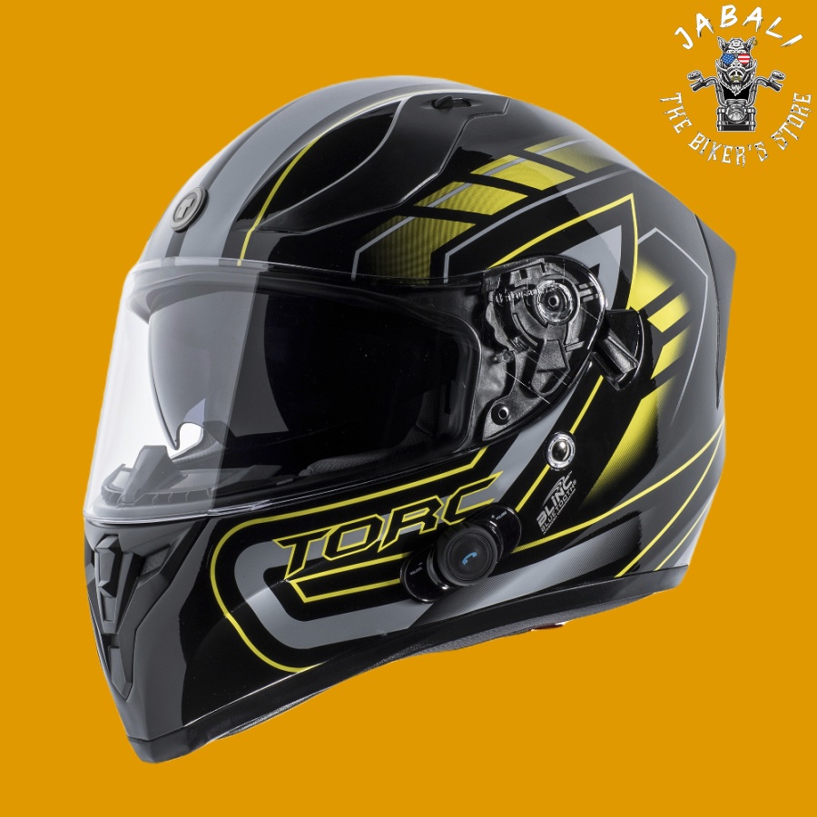 T15B05HOH HorizonYellow Left Visor Jabali The Bikers Store