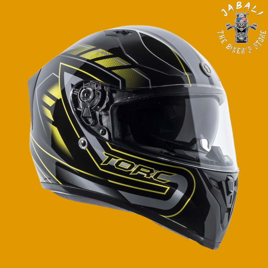 T15B05HOH HorizonYellow Right Visor Jabali The Bikers Store