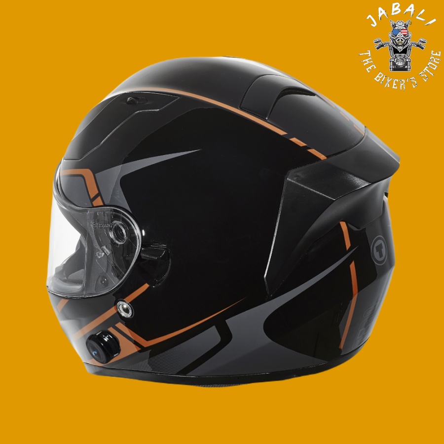 T15B05RSOR RushOrange Back Jabali The Bikers Store