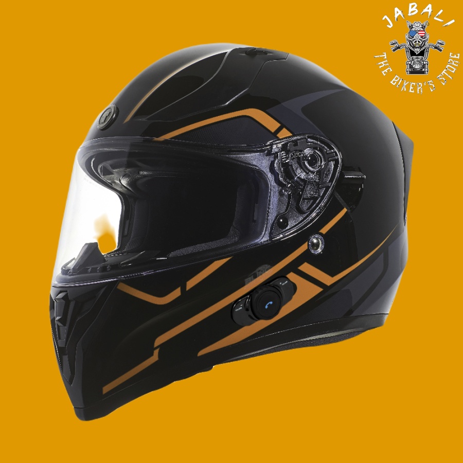 T15B05RSOR RushOrange Left Jabali The Bikers Store