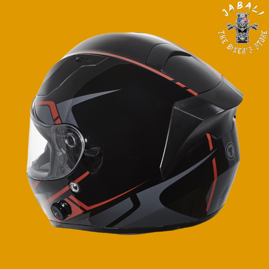 T15B05RSRD RushRed Back Jabali The Bikers Store