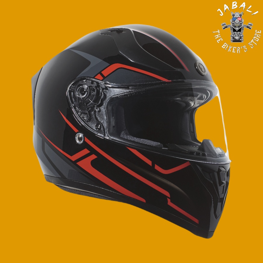 T15B05RSRD RushRed Right Jabali The Bikers Store