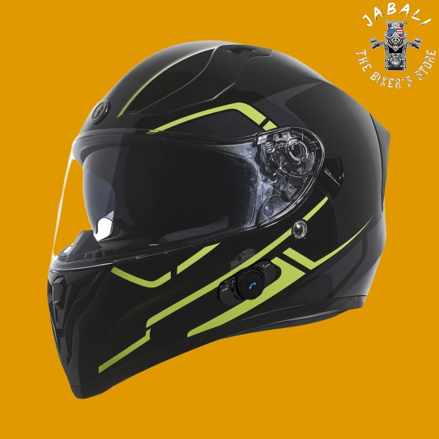 T15B05RSYL Yellow Left Visor Jabali The Bikers Store