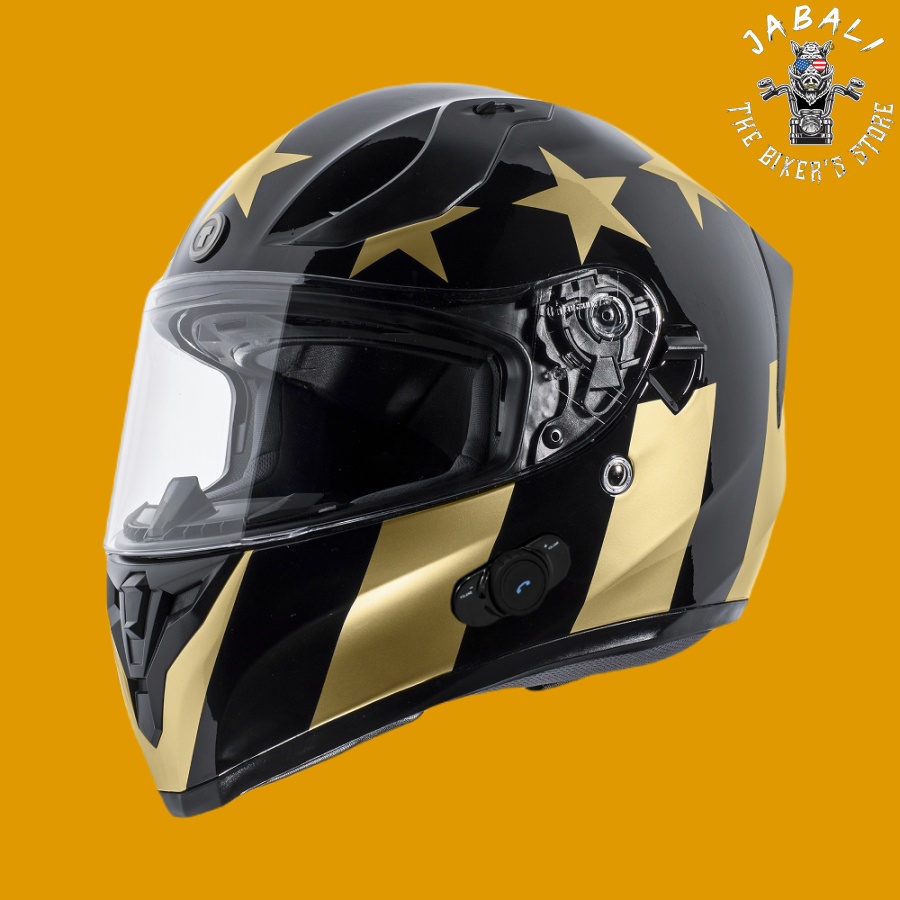 T15B05STG StayGold Left Jabali The Bikers Store