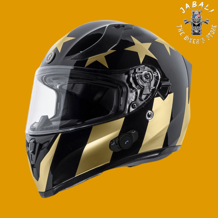 T15B05STG StayGold LeftB Jabali The Bikers Store