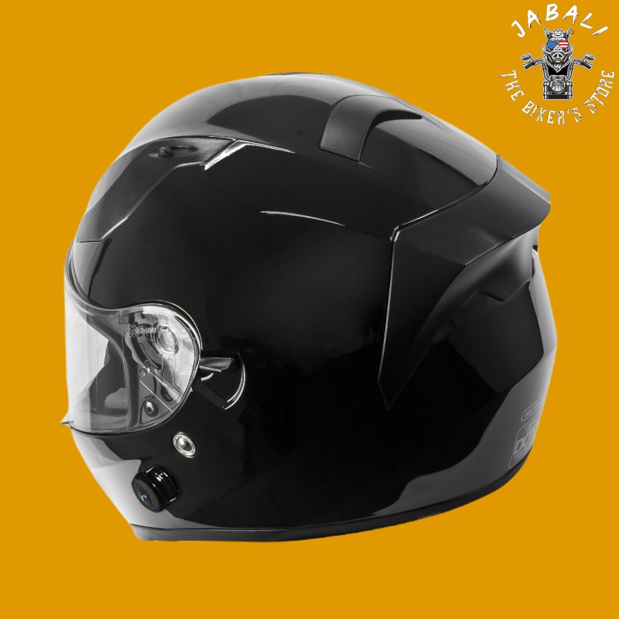T15B05 GlossBlack Back Jabali The Bikers Store