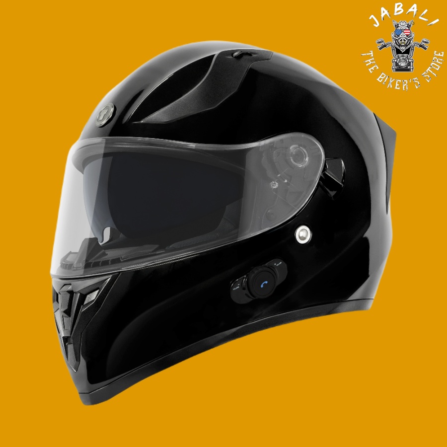 T15B05 GlossBlack Left Jabali The Bikers Store