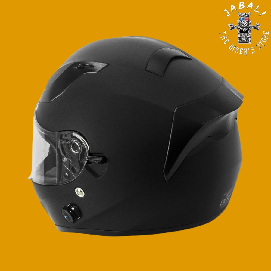 T15B15 MatteBlack Back Jabali The Bikers Store