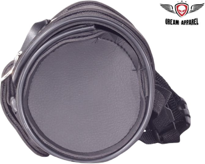 Dream Apparel 12" PVC Motorcycle Tool Bag With Shiny Studs & Concho 4 Dream Apparel 12 PVC Motorcycle Tool Bag With Shiny Studs & Concho1