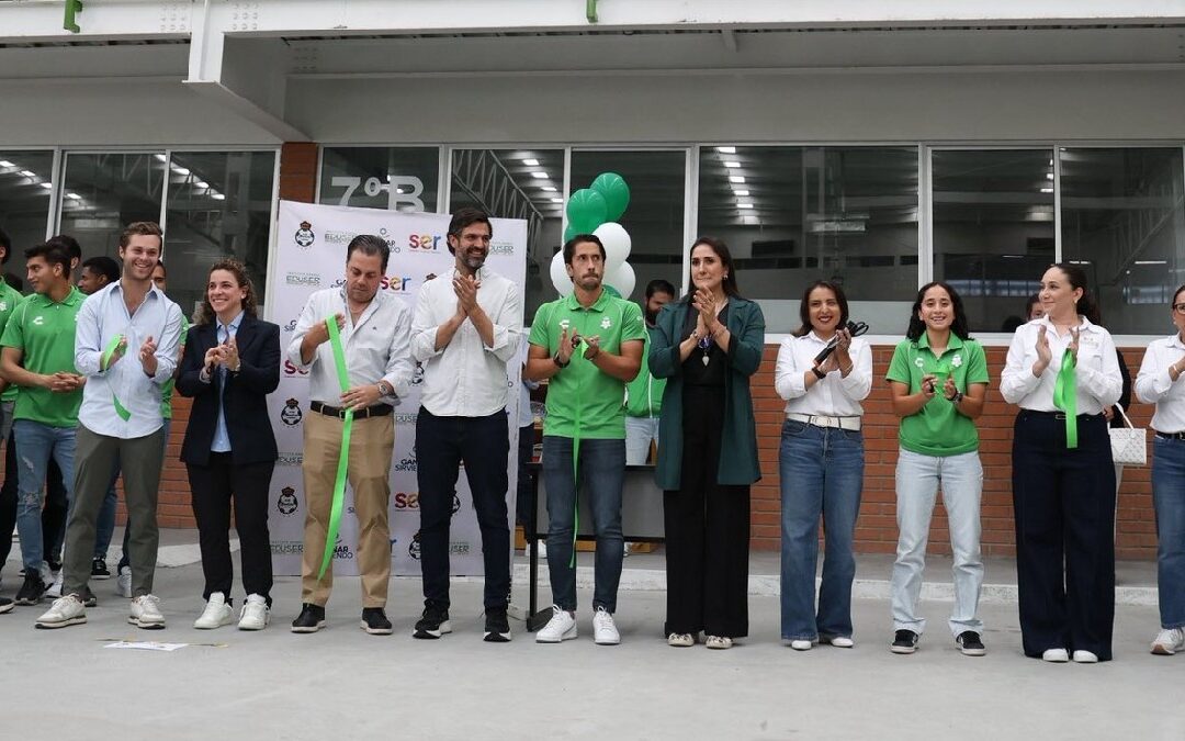Santos Laguna Abre Nueva Ludoteca en Eduser y Celebra con Niños en un Día de Diversión